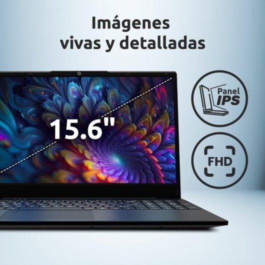 Portátil Alurin Flex Advance AMD Ryzen 7-5825U 15.6"/ 16GB/500GB/Windows Home/ Superman
