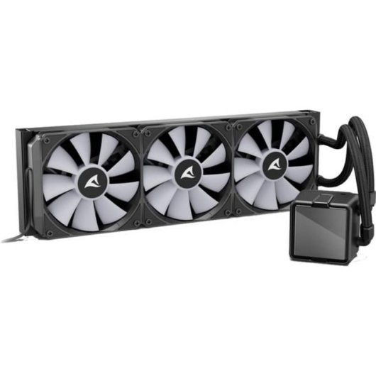 Refrigeración líquida Sharkoon S100 ARGB 360 mm 3 ventiladores RGB direccionables