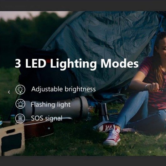 Energie-Station Newsmy N7576 483,84Wh 3 AC-Anschlüsse 5 USB-Anschlüsse LiFePO4 Batterie LED 6W