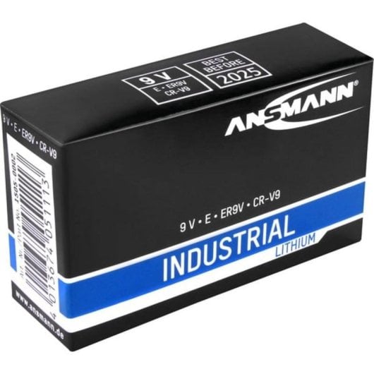 Pila Ansmann 9V Litio 5 unidades