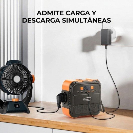 Energie-Station Welltin A101 98Wh 6 Anschlüsse AC, USB QC3.0, Type-C PD Li-ion Akku Solar