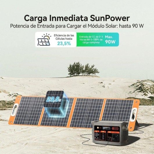 Energie-Station Welltin E103 179,2Wh 8 Anschlüsse AC, USB, DC LiFePO4 Batterie Solarpanel 100W