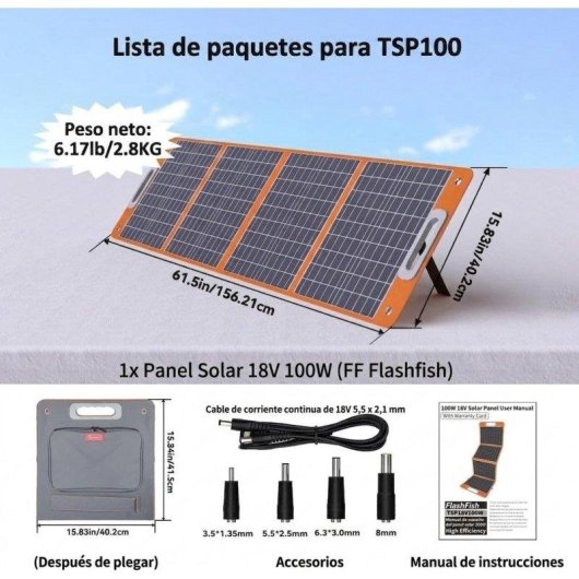 Energie-Station Welltin E103 179,2Wh 8 Anschlüsse AC, USB, DC LiFePO4 Batterie Solarpanel 100W