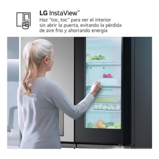 Frigorífico Americano LG GMK960PY2E Total No Frost 179cm 646L E Inox WiFi