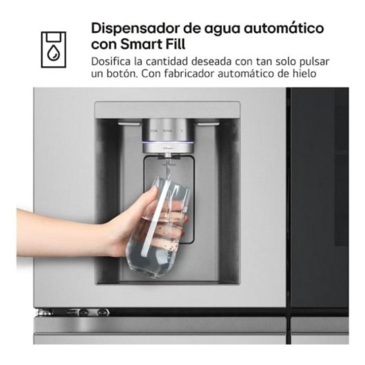 Frigorífico Americano LG GMK960PY2E Total No Frost 179cm 646L E Inox WiFi
