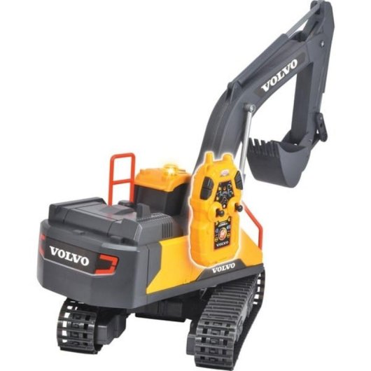 Escavadora RC Dickie Volvo 2.4 GHz 60 cm com Comando por Rádio