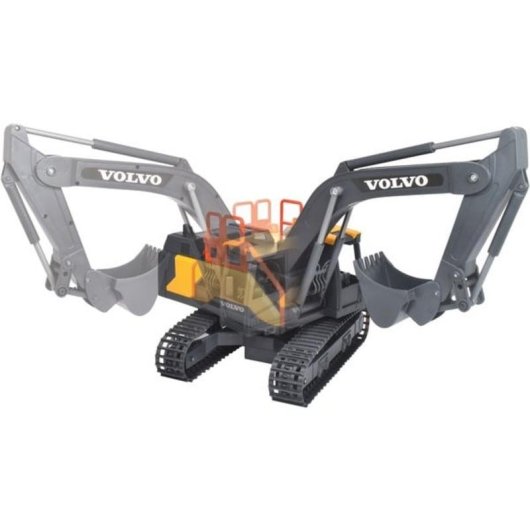 Escavadora RC Dickie Volvo 2.4 GHz 60 cm com Comando por Rádio