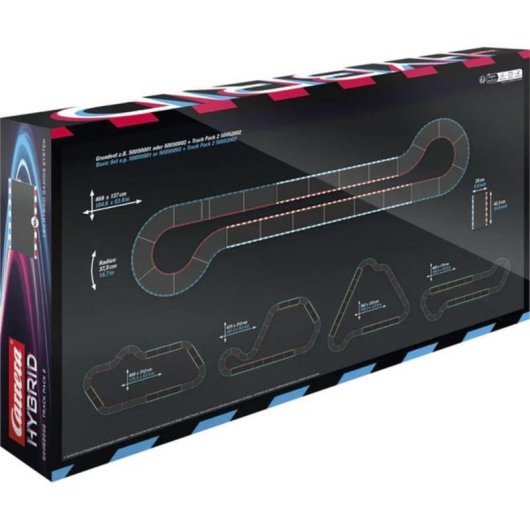 Pista da Corse Carrera HYBRID Track Pack 2 - 10 Rette