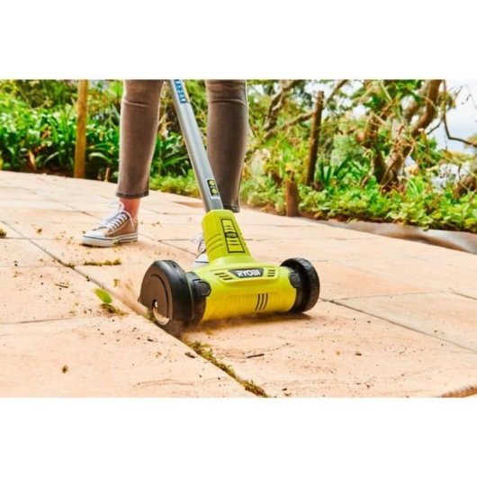 Brosse en Nylon Ryobi RAC818 115 mm pour Nettoyage de Jardin
