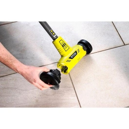 Brosse en Nylon Ryobi RAC818 115 mm pour Nettoyage de Jardin