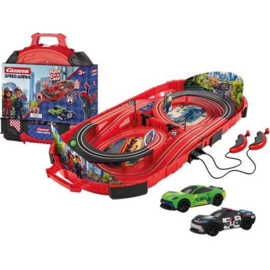 Pista de Carreras Carrera Speed Arena Police Chase 2 Coches 2,77 m USB-C