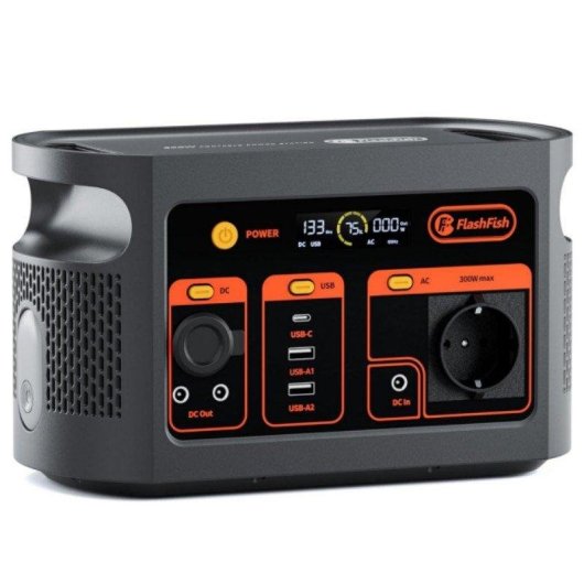 Energie-Station Welltin E103 179,2Wh 8 Anschlüsse AC, USB, DC LiFePO4 Batterie Schnellladung
