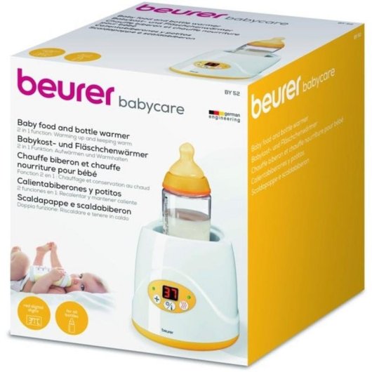 Beurer BY52 Digitales Flaschenwärmer LED-Display