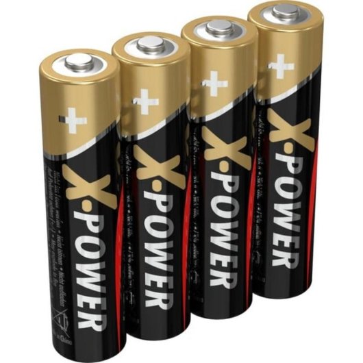 Ansmann AAA LR03 Alkaline Batterie 4er Pack