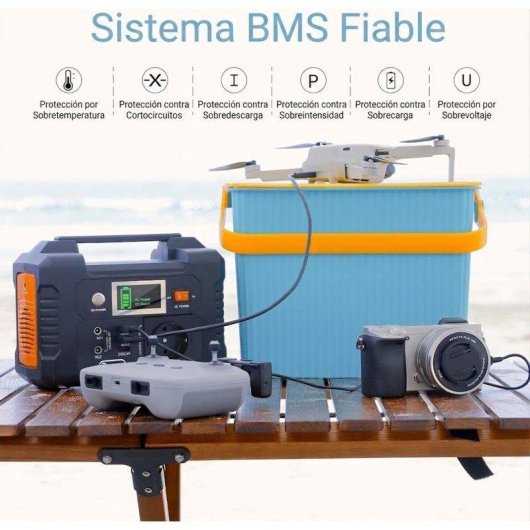 Energie-Station Welltin E200 151Wh 2 AC-Anschlüsse, 2 USB QC3.0 Li-ion Akku Solarpanel 60W