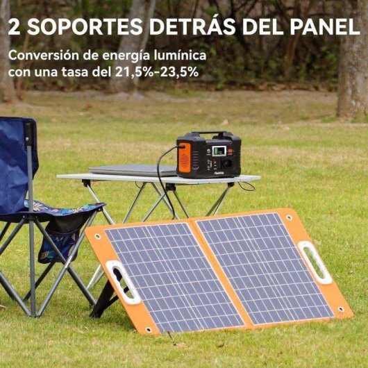 Energie-Station Welltin E200 151Wh 2 AC-Anschlüsse, 2 USB QC3.0 Li-ion Akku Solarpanel 60W