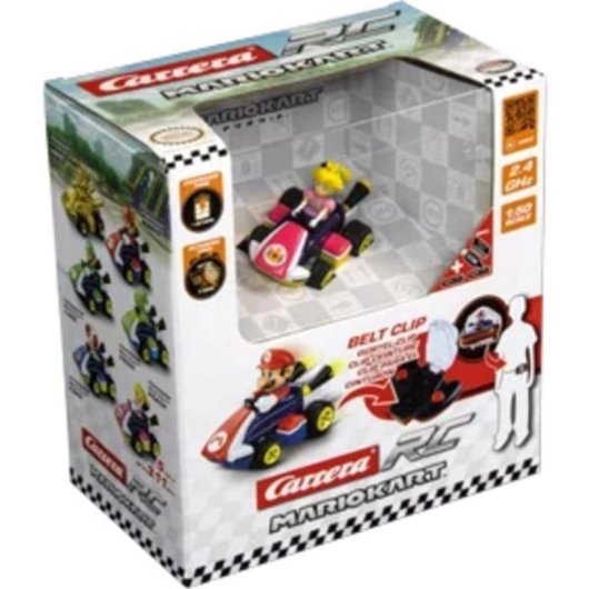 Carro Radiocomandado Carrera Mario Kart Mini RC 2,4 GHz Peach