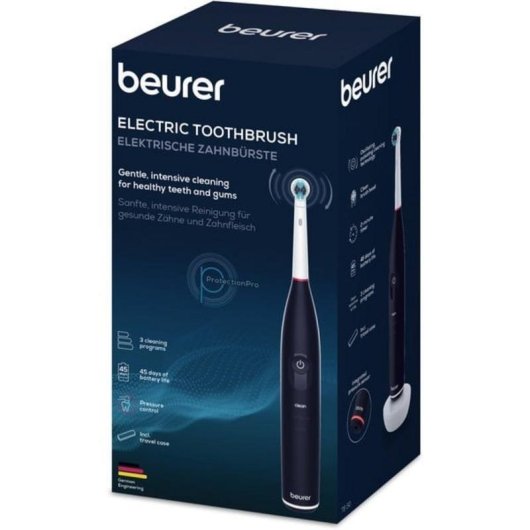 Oszillierende Elektrische Zahnbürste Beurer TB 50 3 Modi Drucksensor Timer