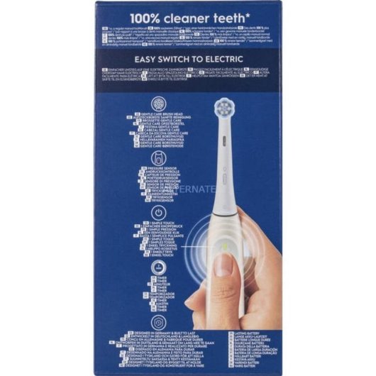 Escova de Dentes Elétrica Oral-B iO Série 2 Calm Pink 3 Modos Sensor Pressão Temporizador