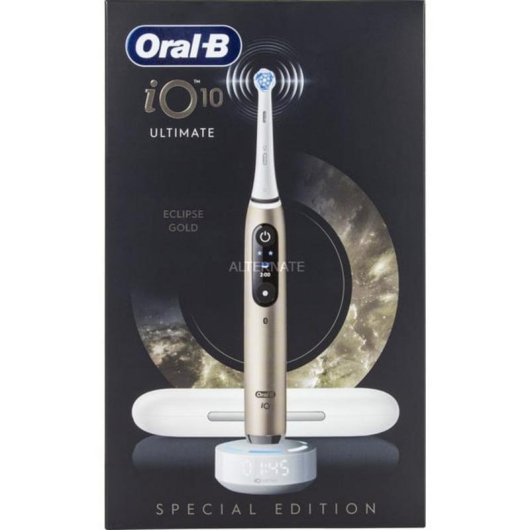 Cepillo de dientes eléctrico Oscilante Rotativo Braun Oral-B iO Series 10 7 Modos Sensor de presión Bluetooth