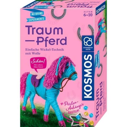 Kit de Manu KOSMOS Traumpferd Création Cheval Enveloppé en Laine