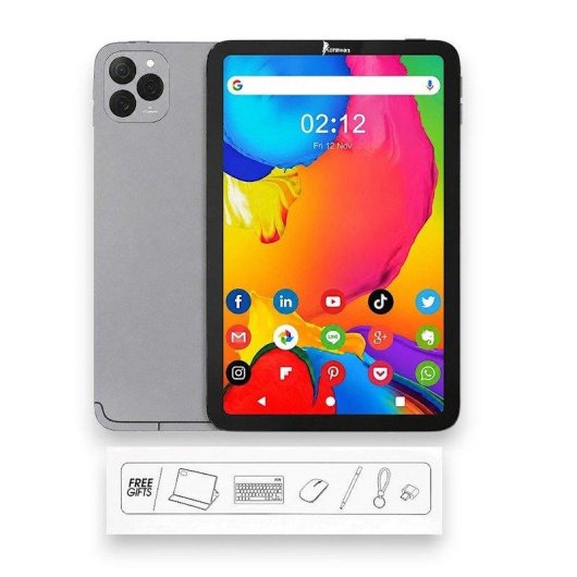 Tablet Karawan HK16 Pro Max 10.1" Android Gris