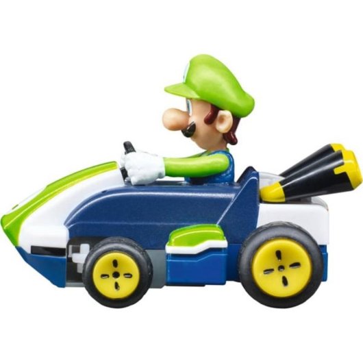 Coche radiocontrol Carrera Mario Kart Mini RC Luigi 2.4 GHz
