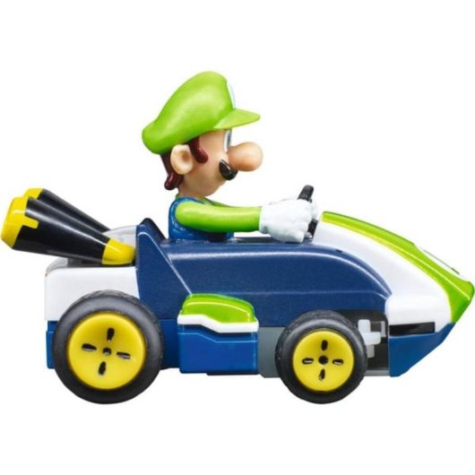 Coche radiocontrol Carrera Mario Kart Mini RC Luigi 2.4 GHz