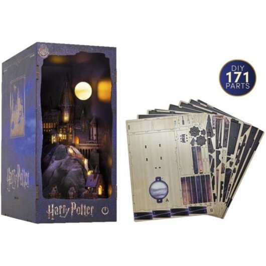 Kit de manualidades Revell Tiny Adventures Harry Potter Hogwarts Castle de madera