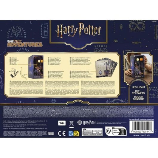 Kit de manualidades Revell Tiny Adventures Harry Potter Hogwarts Castle de madera