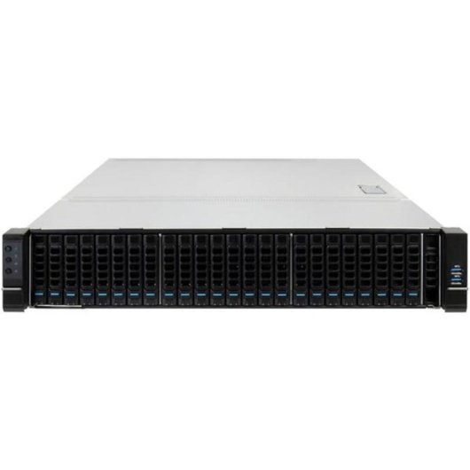 Servidor Inter-Tech 2U-2724 Rack 24 baias hot-swap 2,5" USB 3.2 Gen 1