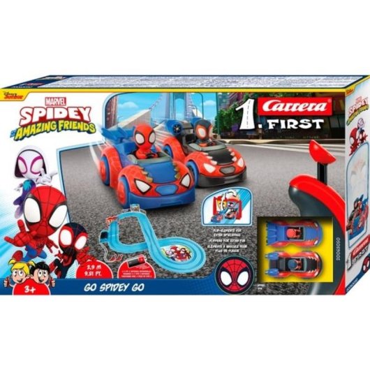 Piste de courses Carrera FIRST Spidey Go Spidey Go 2 joueurs