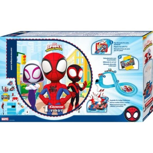 Piste de courses Carrera FIRST Spidey Go Spidey Go 2 joueurs