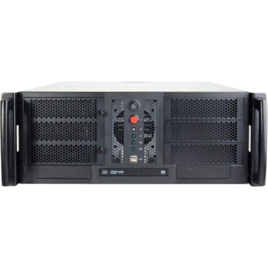 Serveur Chenbro RM42300-F2B Rack 4U SSI CEB USB 3.2 Gen 1 35L Noir/Argent