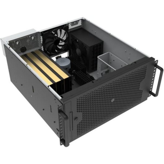 Case rack SilverStone RM53-502 5U nera