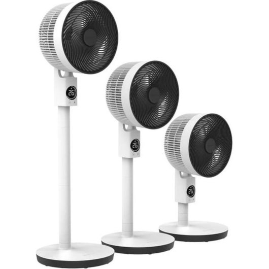 Standventilator Meaco Sefte 26W DC-Motor Ultra-leise Fernbedienung Timer