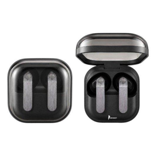 Auriculares Karawan Buds4 inalámbricos Bluetooth in-ear para música y viajes blanco