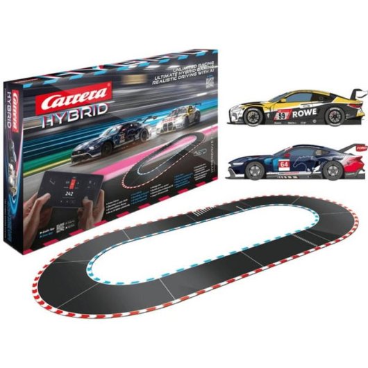 Pista da corsa Carrera HYBRID HyperDrive Fury 2 auto controllo tramite app