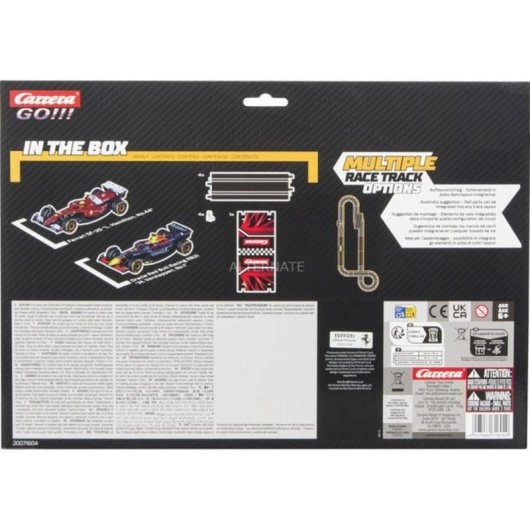 Carrera GO!!! Formula Racer Erweiterungsset 1:43 2 F1-Autos