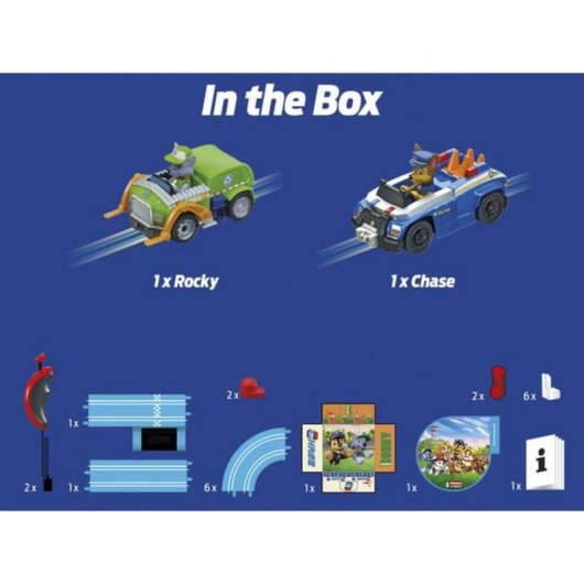 Pista de carreras Carrera FIRST Paw Patrol Ready for Action 2 jugadores 1:50