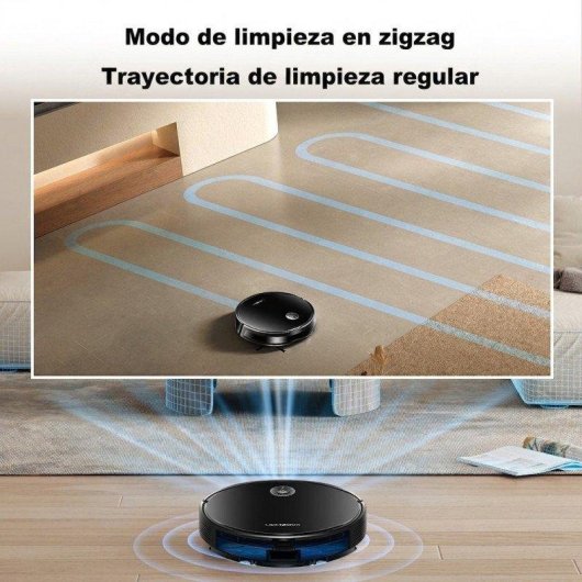 Aspiradora Robot Rolipo ROUNY C7 250 ml Navegación 2D Antienredos Alexa