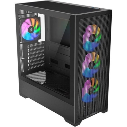 Boîtier PC Silentware Core 100 ARGB Torre Midi ATX Panneau Mesh