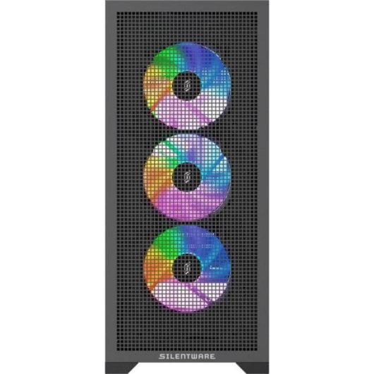 Boîtier PC Silentware Core 100 ARGB Torre Midi ATX Panneau Mesh
