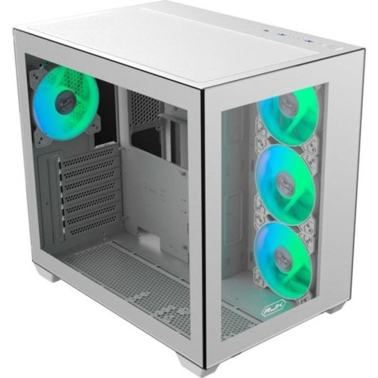 Boîtier PC ATX RAIJINTEK PAEAN C7 TG4 Blanc avec Panneau en Verre