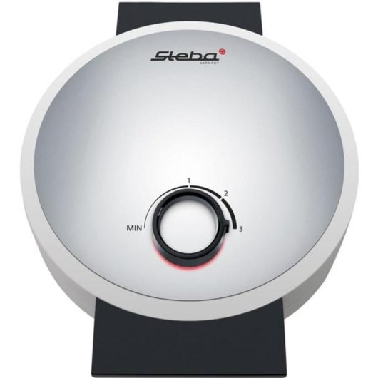 Gofrera Steba WE 16 5 forma de corazón 1000W plateado/blanco