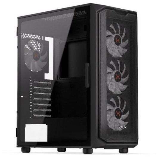 Boîtier PC Krux Orona Midi Tower Mesh ARGB Panneau Verre