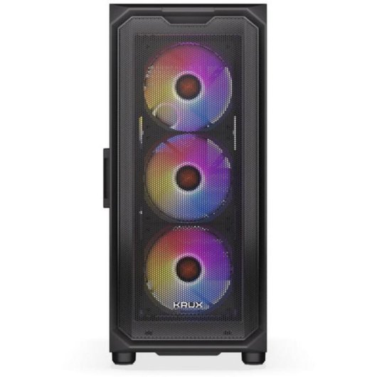 Boîtier PC Krux Orona Midi Tower Mesh ARGB Panneau Verre