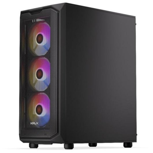 Boîtier PC Krux Orona Midi Tower Mesh ARGB Panneau Verre