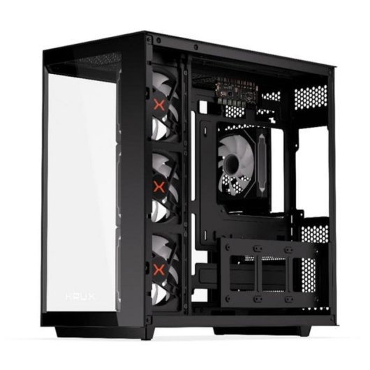 Boîtier PC Krux Empero Midi ATX Cristal RGB
