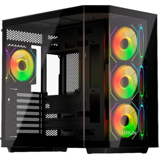 Boîtier PC Krux Empero Midi ATX Cristal RGB